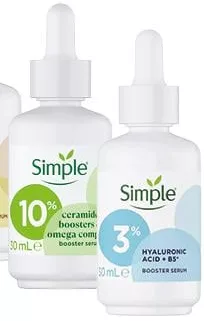 SIMPLE Сироватки-бустер для обличчя, 30 мл
