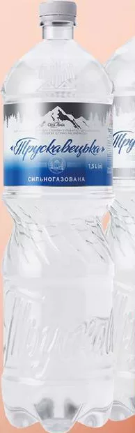 Вода Своя Лінія Трускавецька мінеральна сильногазована/негазована 1,5 л; не більше 6 одиниць в одному чеку
