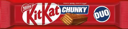 Батончик Nestlé KitKat Chunky Duo 64 г; не більше 6 одиниць в одному чеку