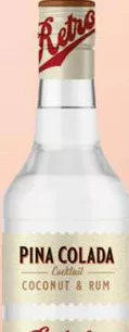 Напій лікеро-горілчаний Retro Pina Colada 14%, Бельгія, 700 мл; не більше 6 одиниць в одному чеку
