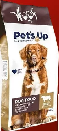 Своя Лінія Pet’s Up Корм сухий для дорослих собак, 2,5 кг; не більше 6 одиниць товару в одному чеку