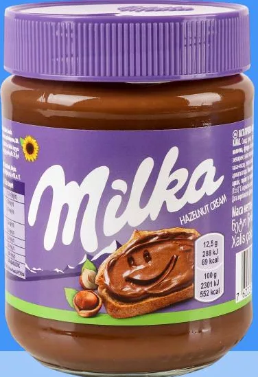 MILKA Паста горіхово-шоколадна, 350 г — попередня ціна до 327 грн