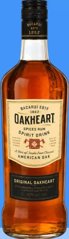 OAKHEART Напій на основі рому Original, 1 л; попередня ціна до 829 грн