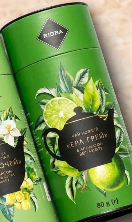 RIOBA Чай листовий в асортименті, 80 г, подарункове пакування; за 1 упаковку