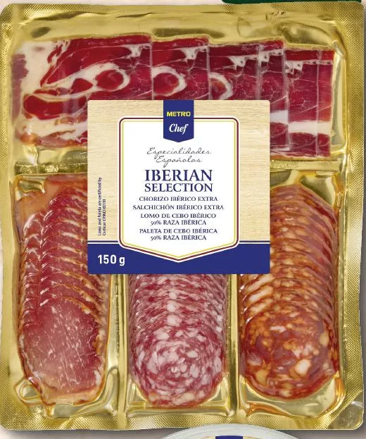 METRO Chef М’ясні нарізки: хамон 90 г / асорті 150 г — ціна від