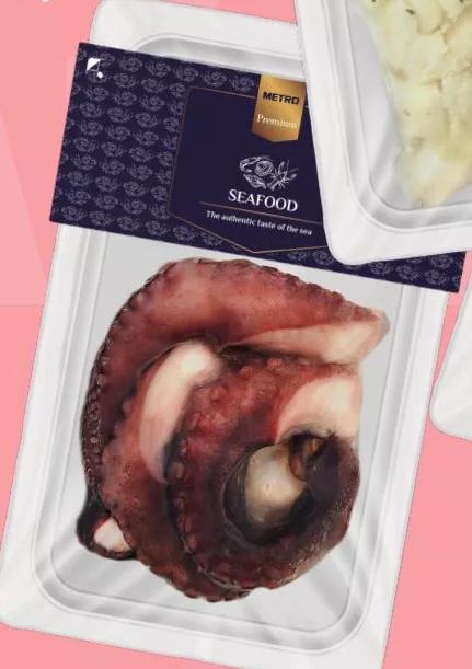 METRO Premium Морепродукти: восьминоги, кальмари і каракатиці, 150 / 200 / 265 / 300 г — ціна від