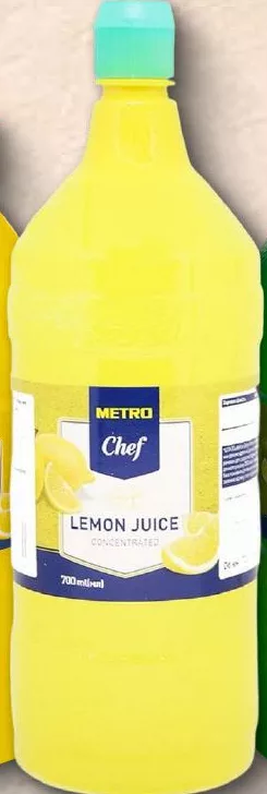 METRO Chef Сік лимона або лайма концентрований, 380 мл / 700 мл — ціна від; за одиницю при купівлі від 2 однакових шт.