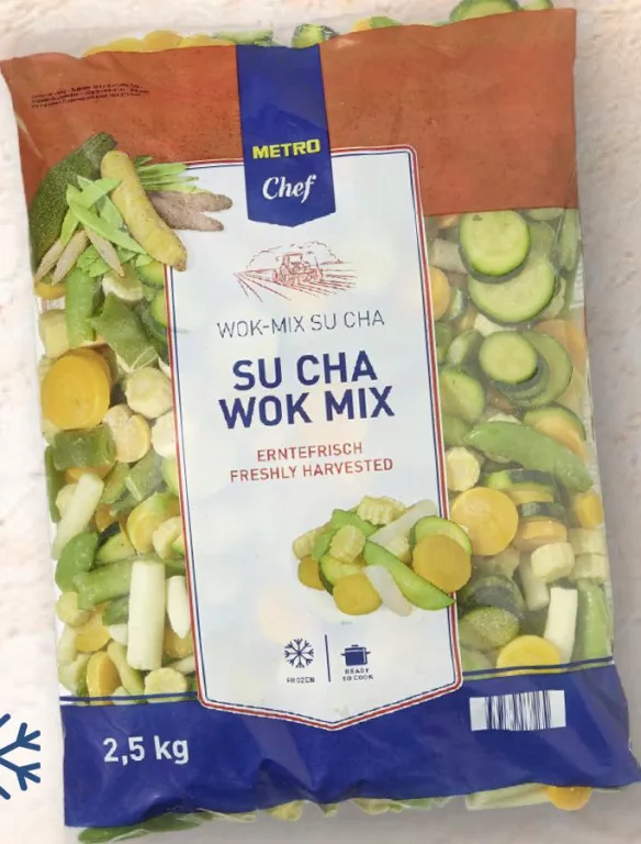 METRO Chef суміш для Вок заморожена, 2,5 кг; 1 шт.