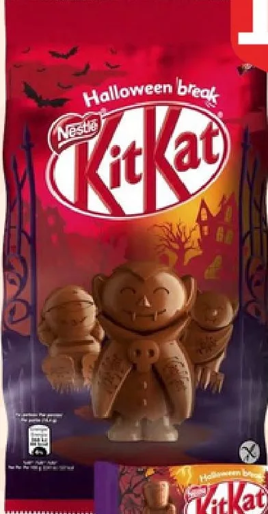 Набір міні-батончиків Хеловін KitKat, 123 г