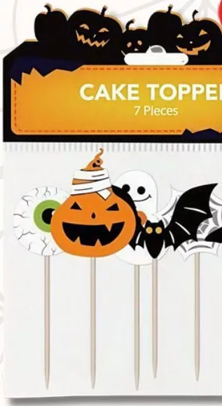 Набір шпажок Halloween Actuel, 7 шт.