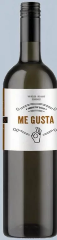 Вино червоне / біле напівсолодке Me Gusta, 0,75 л; за 1 шт.