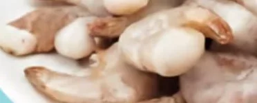 Хвости креветки без голови сирі, 1 кг