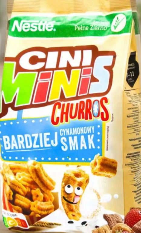 Lion/Cini Minis Сніданок сухий Protein Caramel & Chocolate / з вітамінами та залізом, 340 г