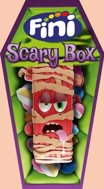 Bomboane jeleu Fini Scary Box, 92 g
