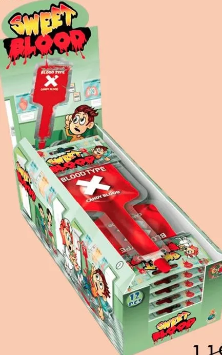Bomboană gel Vidal Sweet Blood, 100 g