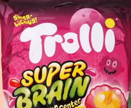 Bomboane jeleu Trolli Super Brain / Ochi, 75 g / 150 g; preț de la 69,90 UAH/buc.