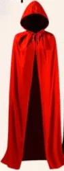 Costum pelerină de Halloween, reversibilă, 1 buc.