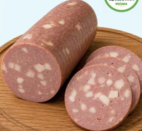 Ковбаса Мортадела Власне Класне, варена, 1 ґатунок, вагова, 100 г