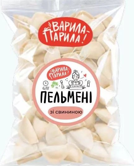Пельмені зі свининою Варила-Парила, вагові, 1 кг