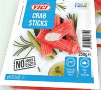 Палички крабові Vici, охолоджені, 250 г