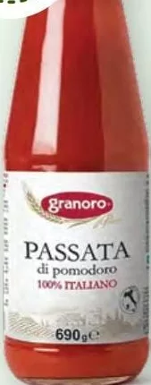 Пюре Granoro Passata di Pomodoro томатне, скло 690 г