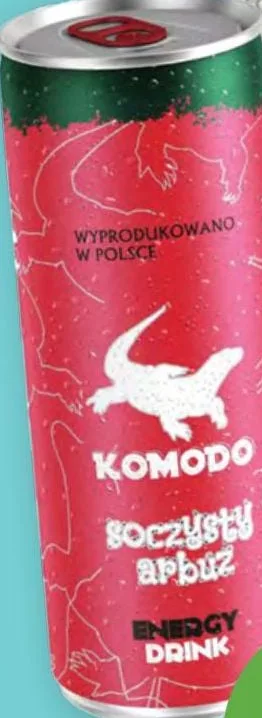 Напій енергетичний Komodo Juicy Watermelon / Pina Colada безалкогольний, 250 мл