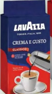 Кава Lavazza Crema & Gusto / Qualita Rossa мелена, пакет 250 г; Ціна від 315,50 грн; стара ціна від 419,00 грн