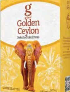 Чай Grace! чорний листовий English Breakfast / Earl Grey з бергамотом / Golden Ceylon / Kenyan Sunrise, 100 г