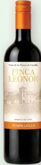 Вино Finca Leonor Темпранільйо червоне сухе 12%, 0,75 л