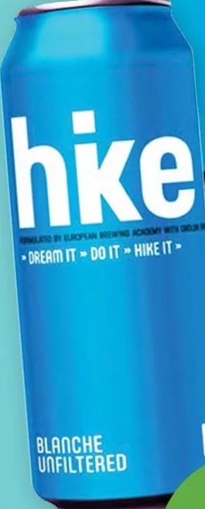 Пиво Hike Blanche світле 4,9%, банка 0,5 л