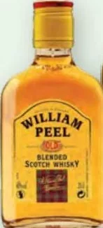 Віскі William Peel Blended Scotch 40%, 0,2 л