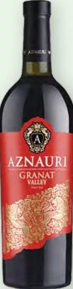 Вино Aznauri Granato Valley / Алазанська долина червоне напівсолодке 9–13% / Алазанська долина червоне напівсолодке 9–13,5%, 0,75 л; Ціна від 106,90 грн; стара ціна від 122,10 грн