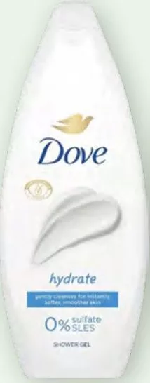 Гель для душу Dove «Зволожуючий догляд» або «Ніжність півонії», 250 мл