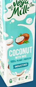 Напій coconut with rice Vega Milk, 0,95 л; ЛотОК, Київ і Київська область; 26.10–08.11.2026, за наявності акційного товару; ціна з ПДВ