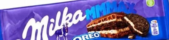 Milka Mmmax молочний шоколад, асортимент Oreo / Peanut Caramel / Nussini, 270/276/300 г; відповідність ваги різновиду не уточнена; 28.10–03.11.2026