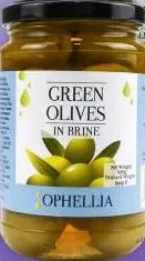 Ophellia оливки зелені з кісточкою/з мигдалем, 300 г, від 89,90 грн; Обмежений акційний запас; наявність залежить від магазину VARUS; ціна з ПДВ.