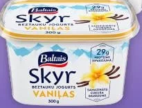 Baltais йогурт в асортименті, 300 г/400 г, від 85,50 грн; Обмежений акційний запас; наявність залежить від магазину VARUS; ціна з ПДВ.