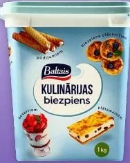 Baltais сир кулінарний, 1 кг; Обмежений акційний запас; наявність залежить від магазину VARUS; ціна з ПДВ.