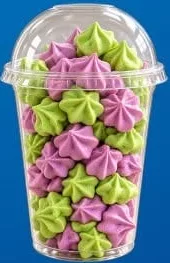 Bezele multicolore, 45 g; producție proprie LotOK