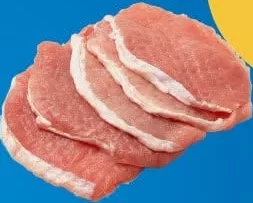Cotlet de porc porționat, 100 g; producție proprie LotOK