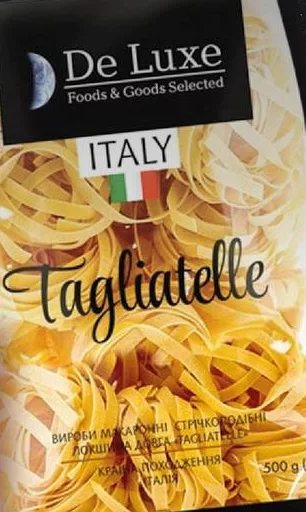 Paste De Luxe Foods&Goods Selected Tagliatelle, 500 g; max. 6 buc./bon