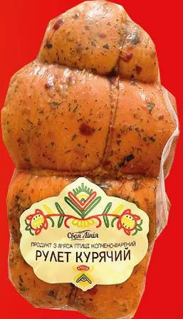 Svoia Liniia Ruladă de pui afumată și fiartă, 1 kg; max. 6 buc./bon