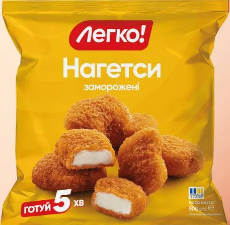 Lehko! Nuggets congelați, 500 g; max. 6 buc./bon