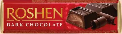 Roshen Batoane asortate: Dark Chocolate / Milk Chocolate / Double Peanuts / Coconut & Almonds, 38/39/43 g; max. 6 buc./bon