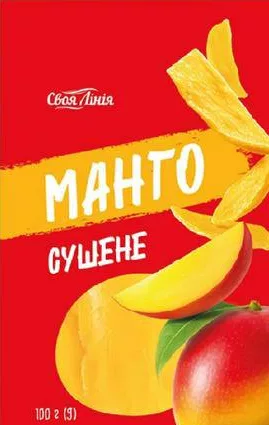 Mango uscat Svoya Liniya, 100 g; maximum 6 bucăți pe bon