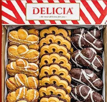 Biscuiți Delicia Delimix, 325 g; maximum 6 bucăți pe bon