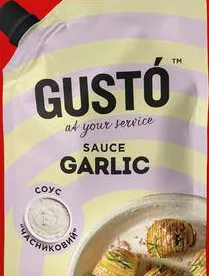 Sos Gustó de usturoi, 180 g; maximum 6 bucăți pe bon