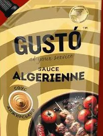 Sos Gustó algerian, 180 g; maximum 6 bucăți pe bon