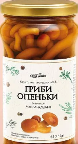 Ghebe marinate Svoya Liniya, 530 g; maximum 6 bucăți pe bon