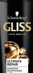 Șampon Gliss Kur Full Hair Wonder/Ultimate Repair/Oil Nutritive, 400 ml; maximum 6 bucăți pe bon